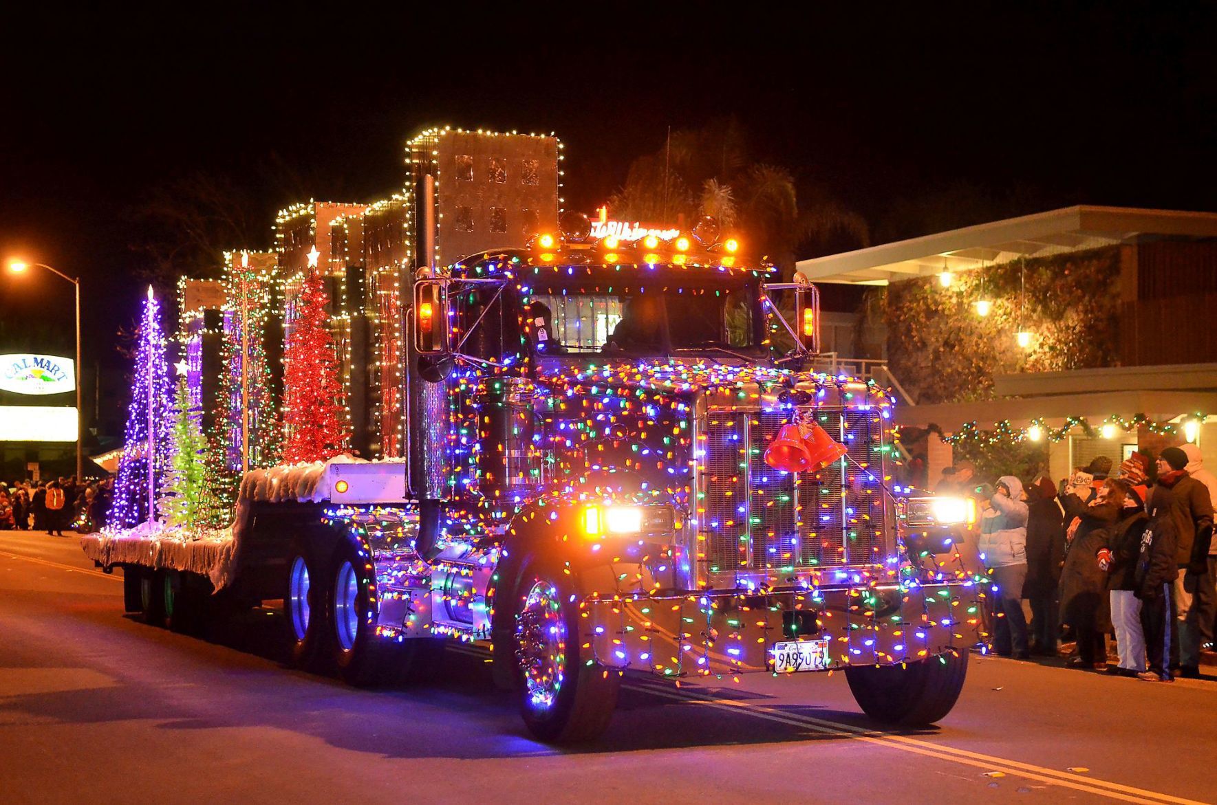 Calistoga's 18th Annual Lighted Tractor Parade